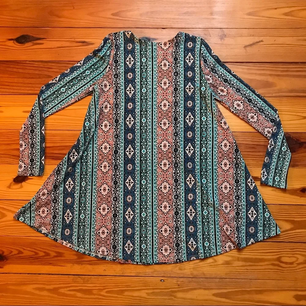 Show Me Your Mumu Pink Blue Tunic, NWT, S - Picture 11 of 13